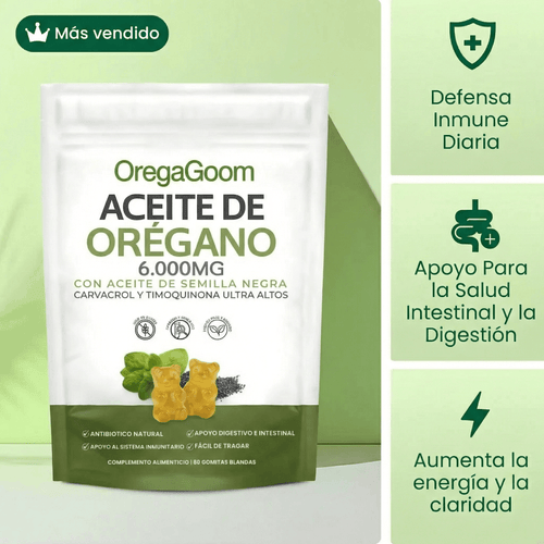 Gomitas blandas de aceite de orégano